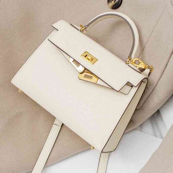

designer herme bags women luxurys style women's fashionable leather second generation advanced sense mini small bag portable one should