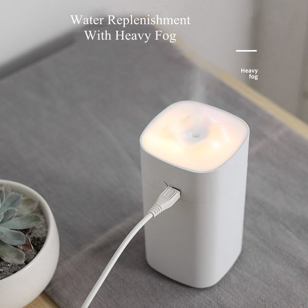 

usb air humidifier small home silent ultrasonic car atomizer with led night light mini office deskair purifier perfections