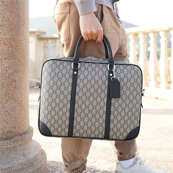 

men's briefcase youth zipper laplarge capacity one file 80% off wholesale store