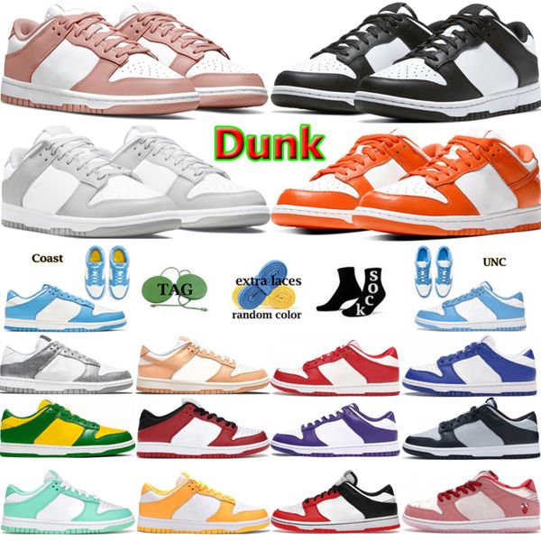 

designer shoes sneaker panda grey fog unc vintage green laser orange syracuse mummy chlorophyll cherry candy mens flat trainers wosg, Black