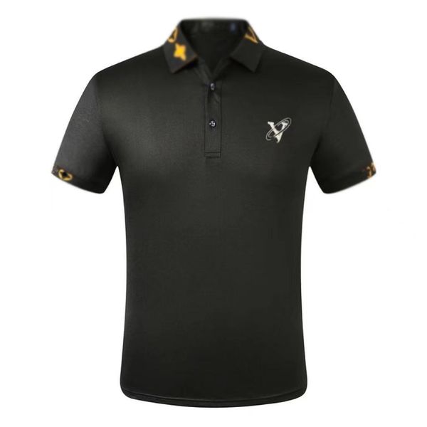 

2022 mens designer polo shirts luxury italy men clothes short sleeve fashion casual men's summer t shirt many colors available navy blu, White;black