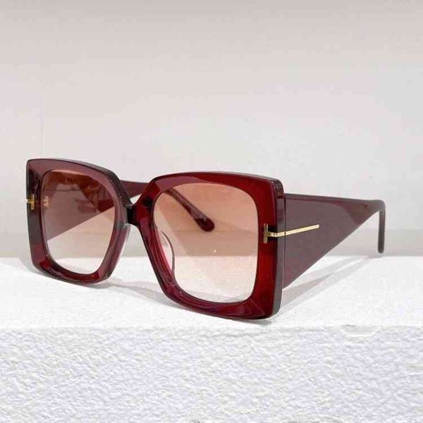 

2022 new net red sunglass men's and women's large face frame classic square mens womens luxury brand designer sunglasses female su, White;black