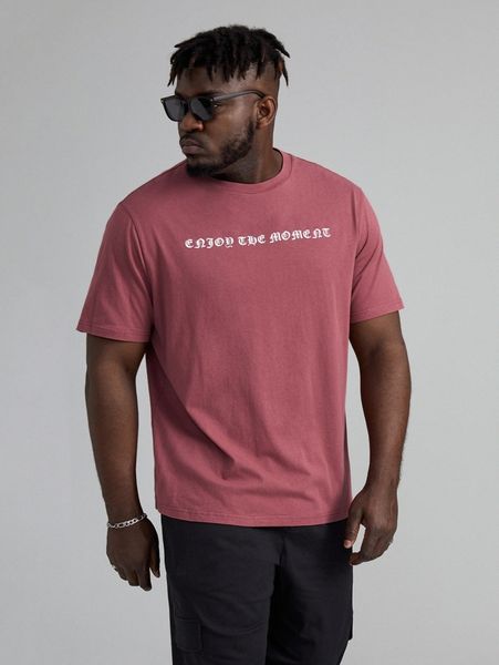 

extended sizes men letter graphic tee z3sf#, White;black