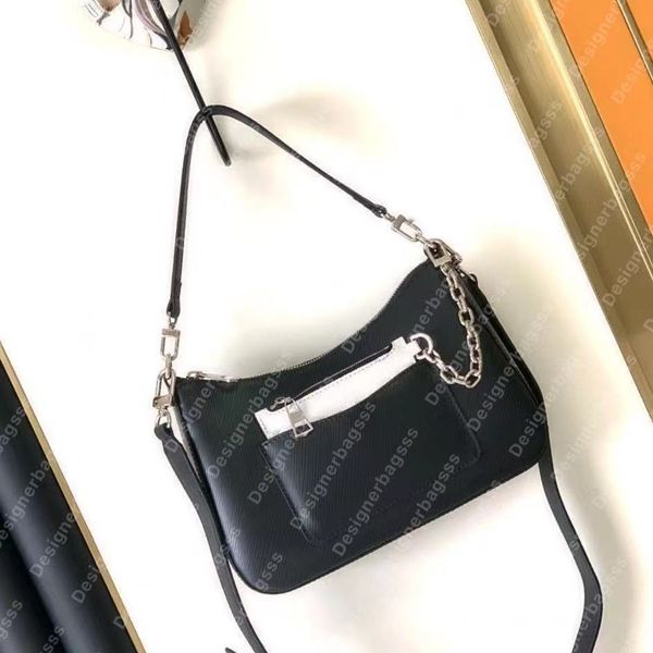 Ladies Hobo Hobo Chain Summbag с маленькими кошельками мешков с поперечным телом дизайнерские сцепления Lady Twin Set Классическая полосатая сумка для плеч для женщин мода вода Ribples