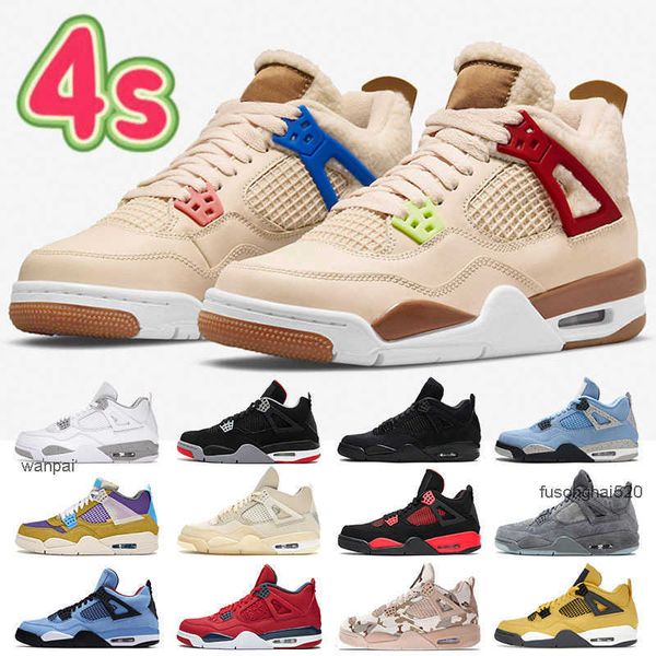 

4 basketball shoes 4s university blue new bred mens womens designer shoe infrared sail white oreo trainers black cat red