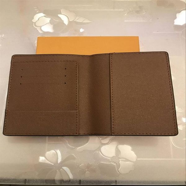 

passport holder cover france paris style designers classic men women famous luxurys covers card wallets with box241k, Brown;gray