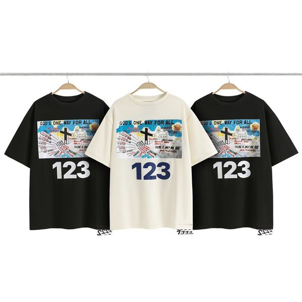 

oversized t shirt men women 1 t-shirt vintage print tee, White;black