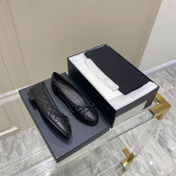 

ballet flats shoes dress shoes seasonal velvet casual summer beach half fashion woman loafers designers luxury quilty with box size 35-40 ss, Black