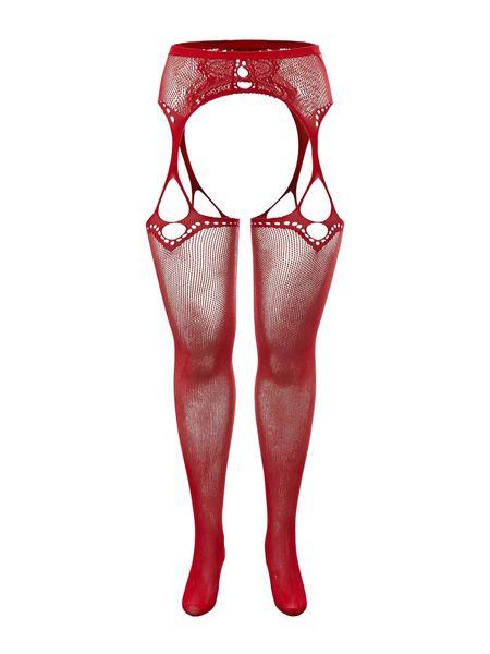 

plus fishnet garter stockings z23n#, Black;white