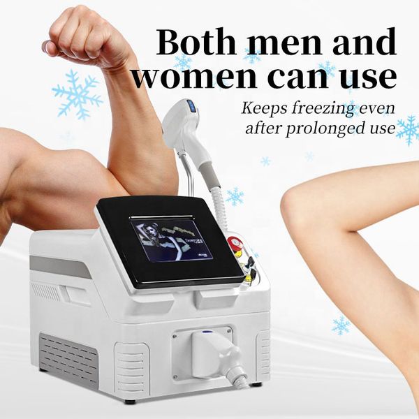 

diode laser hair removal machine 3 wavelength skin care face body hair removal laser machine, Black