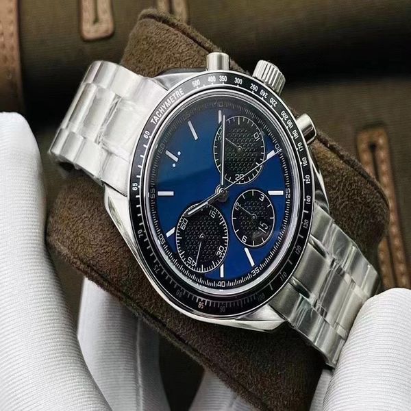 

fashion sports men mechanical wristwatch ceramic bezel automatic watch watches moon 220728, Slivery;brown