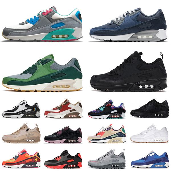 

classic 90 90s mens womens designer running shoes big size us 12 surplus black sports sneakers bacon premium obsidian griffey white gum