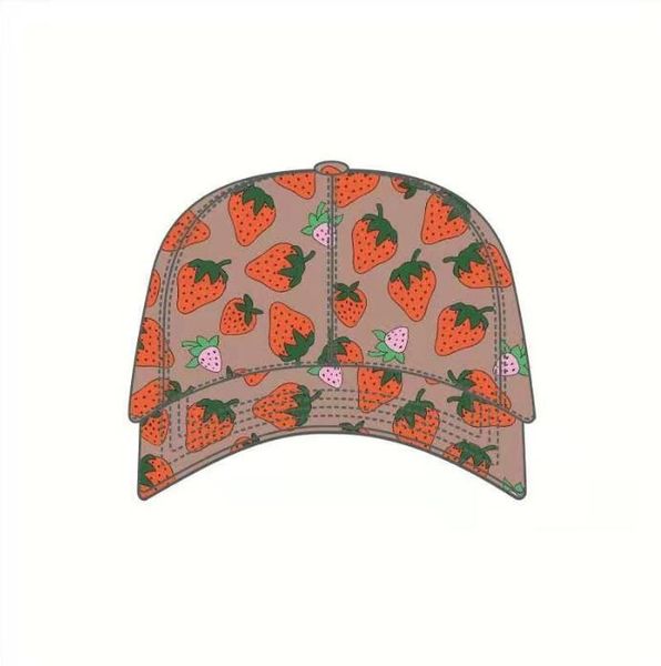 

ball caps designer bucket hat strawberry baseball cap mens womans fitted hats for cotton print letters casual cactus16, Blue;gray