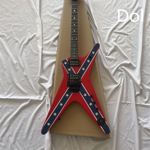 

in stock custom shaped double swing electric guitar