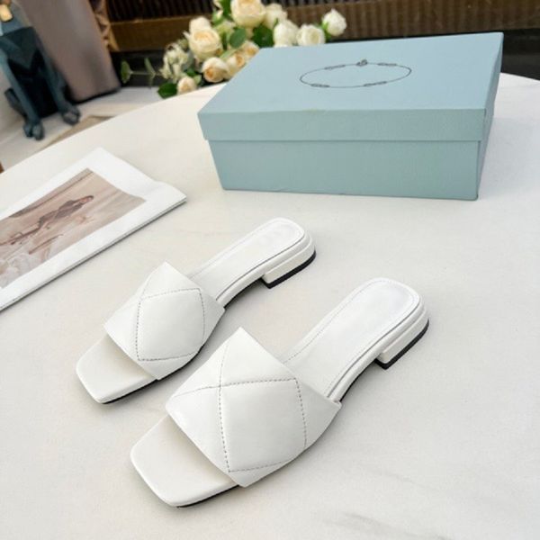 

2022 luxury sandals designer slippers brand slide flip flops genuine leather women casual shoes sneakers trainer by bagshoe1978 007, Black
