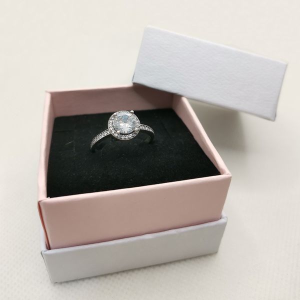 Ringe aus 100 % 925er Sterlingsilber für Damen, Verlobung, Hochzeit, Geburtstag, Geschenk, luxuriöser Schmuck, Jahrestag, mit Originalverpackung, hochwertiger Logo-Designer-Ring