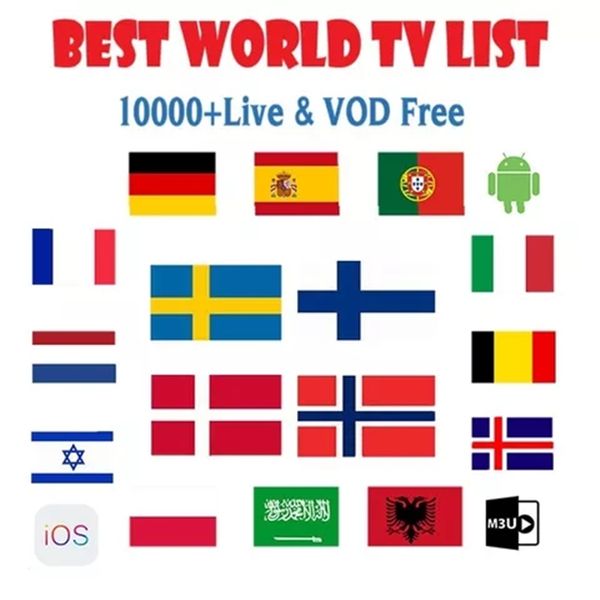 

sweden android box m3u list poland greek germany netherlands spain portugal support smart tv pc ios linux no app