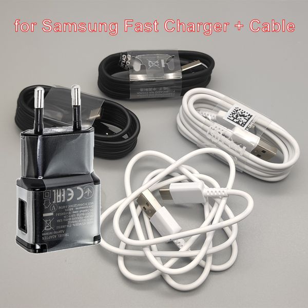

fororiginal samsung fast charger 9v/1.67a charge adapter usb c cable galaxy s8 s9 s10 s20 note 10 9 8 a20 a30s a40 a50 a60 a70 a71