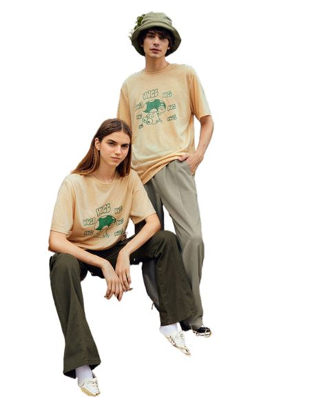 

romwe x ro ledesma guys mushroom print tee 233y#, White;black