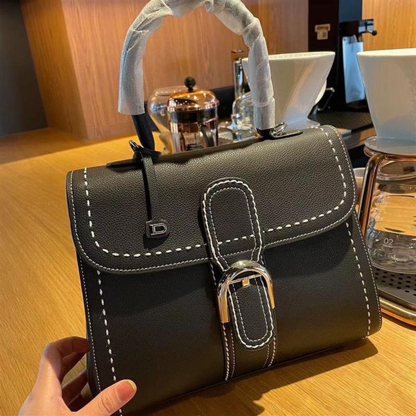 

luxury belgiu delvaux cowhide leather handbags women's fashion bags216s