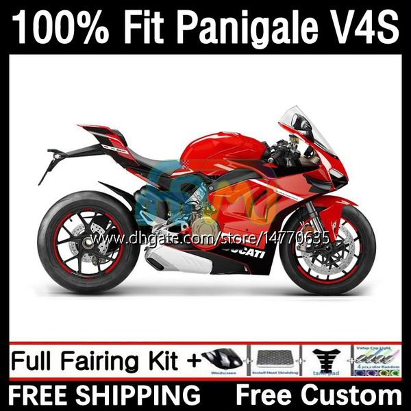 OEM-Karosserie für DUCATI Panigale V 4 V4 S R V4S V4R 2018 2019 2020 2021 Body Kit 1DH.18 Street Fighter V4-S V4-R 18-21 V-4S V-4R 18 19 20 21 Spritzgussverkleidung rot grün