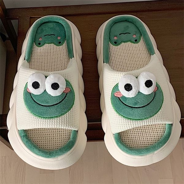 

four seasons women sandals outdoor beach platform woman slides bedroom couple slides summer female shoes 220615, Black