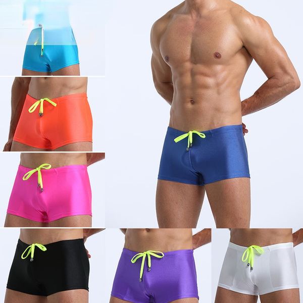 Badeanzug Strand Schnell Trocknende Badehose Für Männer Bademode Sunga Boxer Briefs Zwembroek Heren Mayo Board Shorts Schnell Trocknend 220520