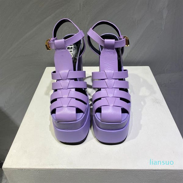 

the designer brand sandals autumn and winter heel 15.5cm sandals, Black