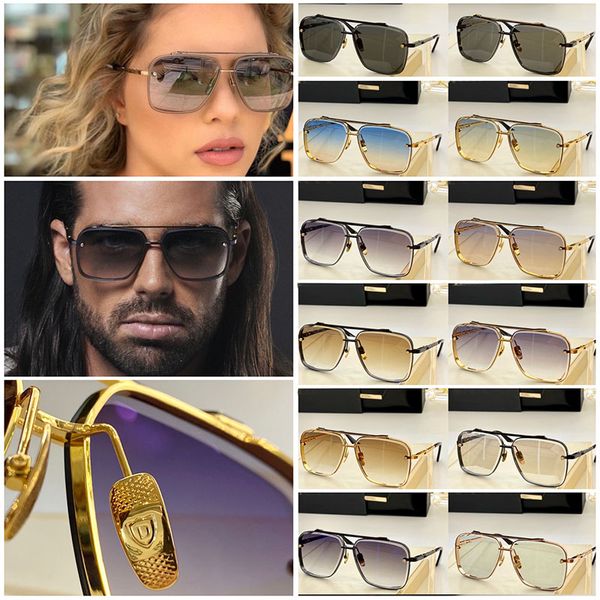 

luxury brand designer sunglasses for men women new selling world famous fashion show italian sun glasses mach six protective outdoor eyewear, White;black
