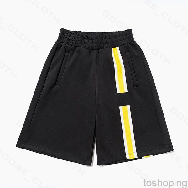 

shorts mens womens designers short pants letter printing strip webbing casual five-point clothes summer beach palms clothing 20sr, White;black