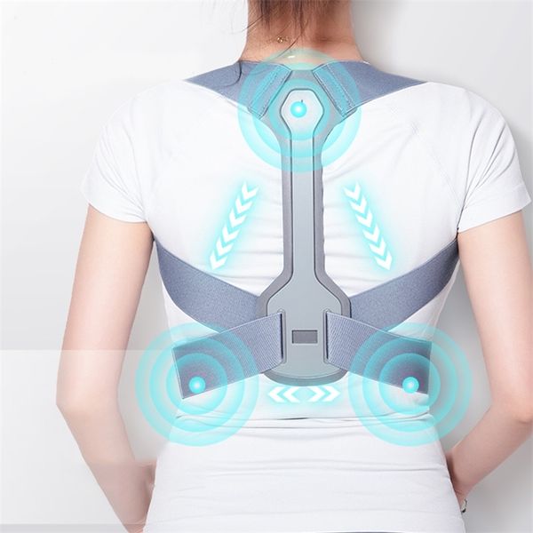 Correttore posturale posteriore Clavicola colonna vertebrale lombare Cinghia dritta Supporto per le spalle Brace Corsetto Osso Cintura antidolorifico Assistenza sanitaria per il corpo 220726