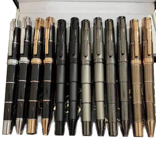 5A MBPEN Promotion Pen Bambusgelenk Metall Schwarz Roségold M Kugelschreiber Koreanisches Briefpapier Büro Tinte Geschenkstift Keine Box