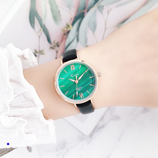 

shengke quartz watch relogio feminino ladies leather classic casual analog watches women simple waterproof wristwatches montre de luxe gift, Slivery;golden