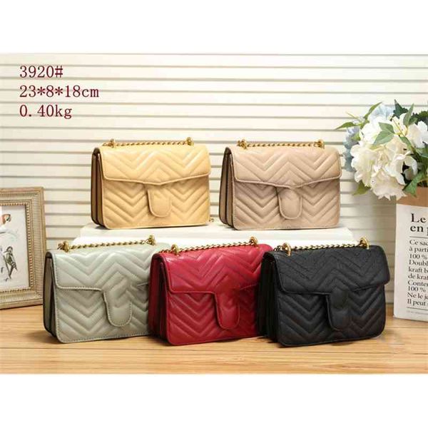 

factory direct sale new fashion women's g-bag single shoulder crossbody wavy chain cover bag-3920 designer bag