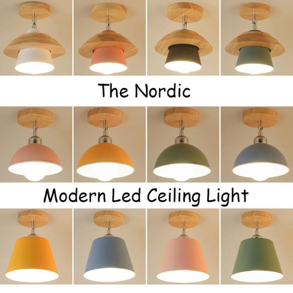 Lampade a sospensione Plafoniera moderna a led Lampada nordica industriale Montaggio a filo Corridoio Scala Corridoio Cucina Portico Luci soggiorno E27Pendente