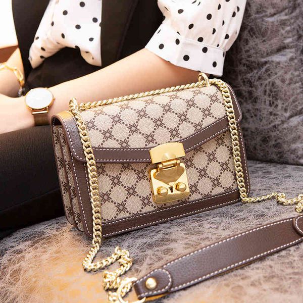 

women's 2022 new high sense chain bag 2022 trendy fashion design ladies sachet