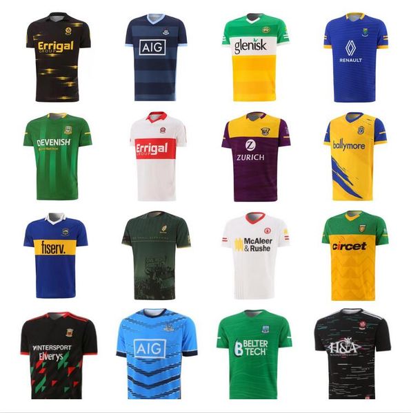 

2022 2023 gaa rugby jersey wilford dublin training suit wear offaly roscommon new york longford carlo antrim donegal kilkenny gaia kildare t, Black;gray
