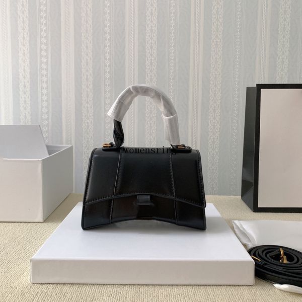 

leather hourglass handle fashion messenger bag ladies men crocodile pattern handbag luxury designer mi lun shopping wallet