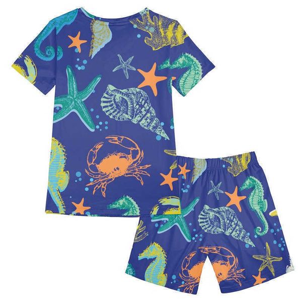 

summer 2022 forcustomization women's t shirt set 2 piece sportswear suit sports fitness custom brand printed short sleeve t shirts and, Black