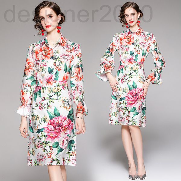 

women's polos designer 2021 - fashion printed shirt + split skirt set xgxw, White