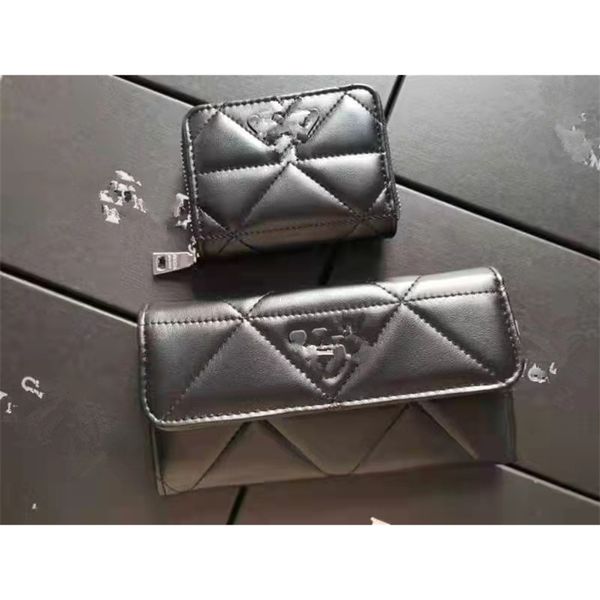 

30% off p's new lingge zero soft surface fashion embroidery line versatile long short wallet small large capacity card bag
