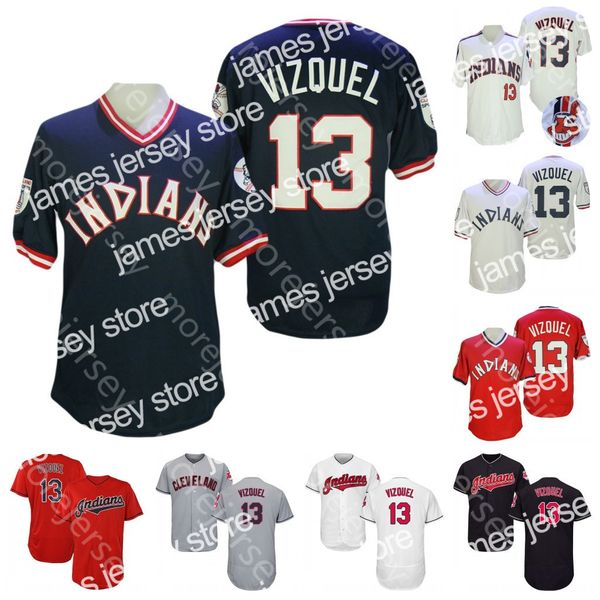 Saudação de jersey vintage para serviço de vizquel de novo Vizquel para serviço Button Bride Volt Back Back Grey Red Playrover Drop Shipping Tamanho S-3xl