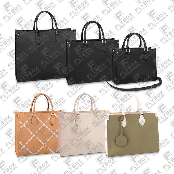 

woman designer luxury fashion casual on the go 3 size tote handbag shoulder bag 5a m46016 m45653 m45659 m45495 m45595 m44925 purse pouch fas