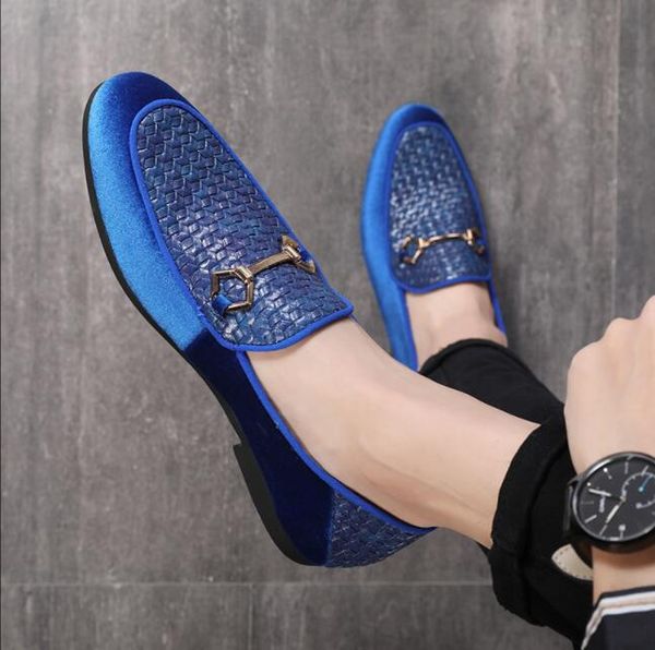 

2022 new men shoes plus sizemens shoes casual leather social luxury driving dress designer fashion loafers, Black