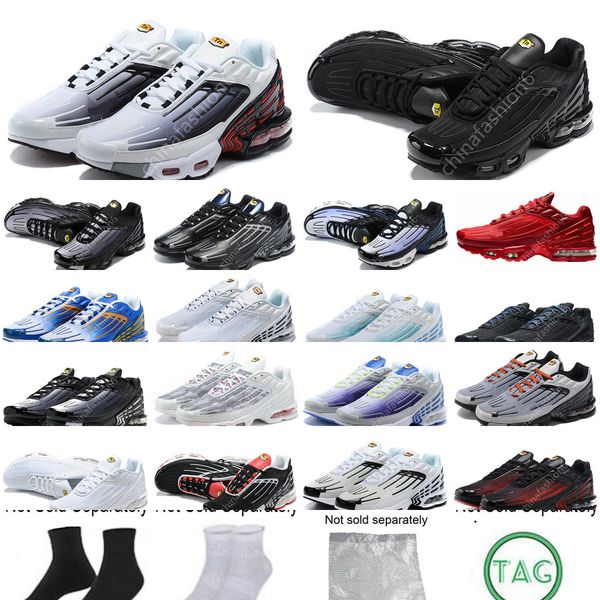 

tn plus 3.0 iii mens running shoes sneakers triple black white obsidian green aqua volt tiger men women sports trainers us 5-122022