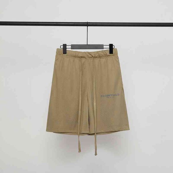 

men's fashion trend new personality casual brand shorts wholesale of multi thread loose reflective couple for men and women, White;black