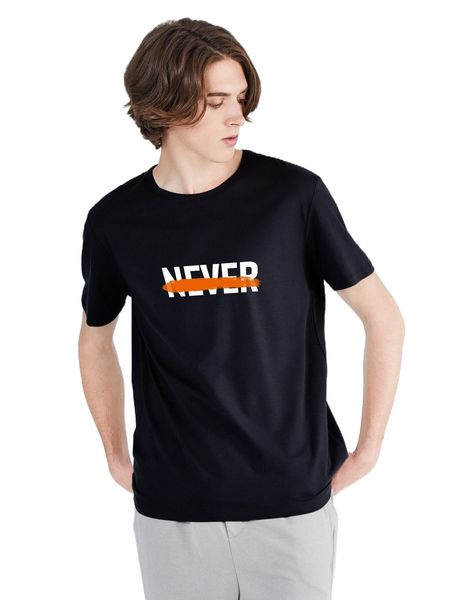 

men letter graphic tee h7m9#, White;black