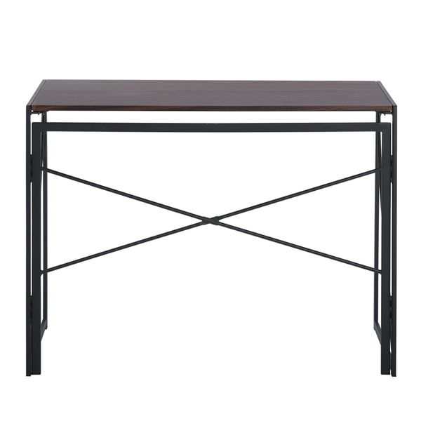 

folding computer desk writing table for home office furniture steel frame