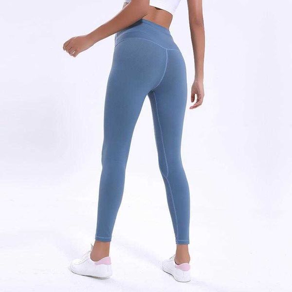

fx-9 solid color xiaobaigou women yoga pants high waist sports gym wear leggings elastic fitness lady overall full tights workout, White;red