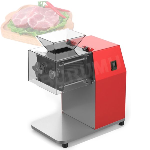 Máquina de corte de vegetais automática comercial de aço inoxidável de aço elétrico cortador de carne Twisted Meat Restaurant
